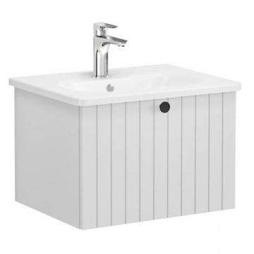 Unitate de baza lavoar baie, cu un sertar 60cm mat gri deschis, cu rounded lavoar   chiuveta baie   69353