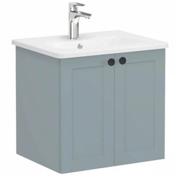 Unitate de baza lavoar baie, cu usi 60cm mat fijord green, cu rounded lavoar   chiuveta baie   68697