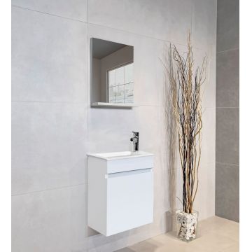 Dulap de baie, Hanah Home, Fit, 45x53x25 cm, Alb