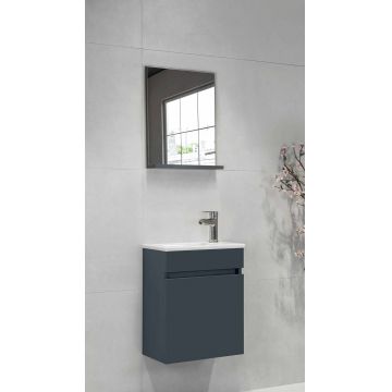 Dulap de baie, Hanah Home, Fit, 45x53x25 cm, Antracit