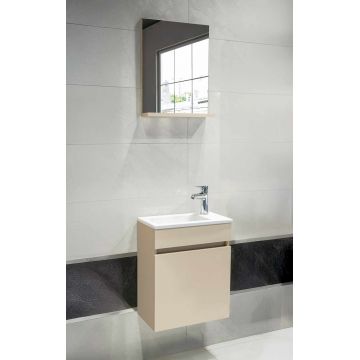 Dulap de baie, Hanah Home, Fit, 45x53x25 cm, Bej
