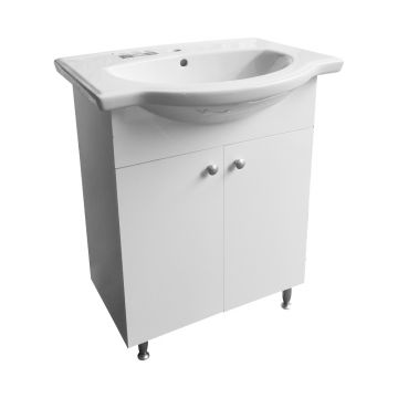 Masca chiuveta / lavoar baie Selena  70 cm  alb