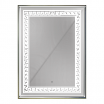 Oglinda baie cu LED si buton touch L-1026  60x80 cm