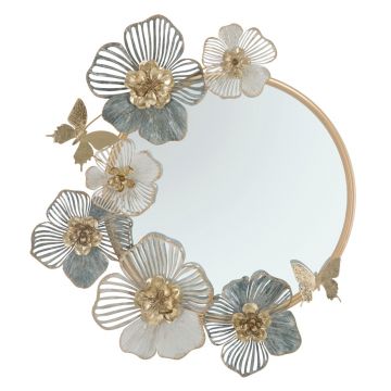 Oglinda decorativa Amy, Mauro Ferretti, 63x70.5 cm, fier, multicolor