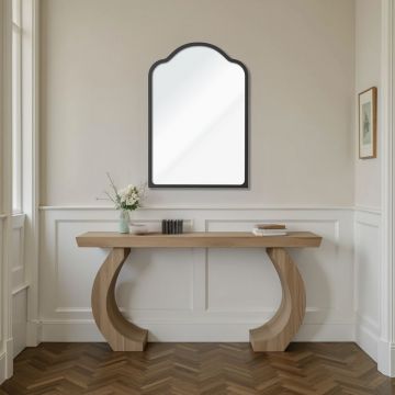 Oglinda decorativa, Hanah Home, King 47 x 70, 47x70 cm, Negru