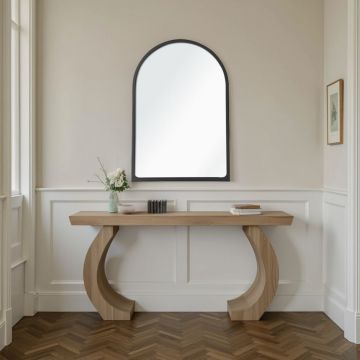 Oglinda decorativa, Hanah Home, Opal 30 x 45, 30x45 cm, Negru