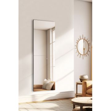 Oglinda decorativa, Hanah Home, Rectangular 2, Argintiu