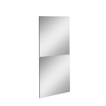 Oglinda decorativa, Hanah Home, Rectangular, Argintiu