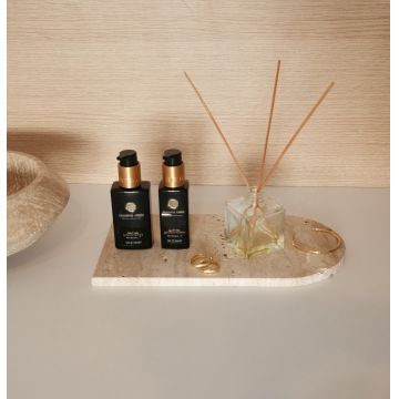 Tava accesorii baie, L'essentiel Maison, MAR07630104D, 17x31x1 cm, Bej