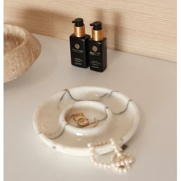 Tava accesorii baie, L'essentiel Maison, MAR07680302D, Alb