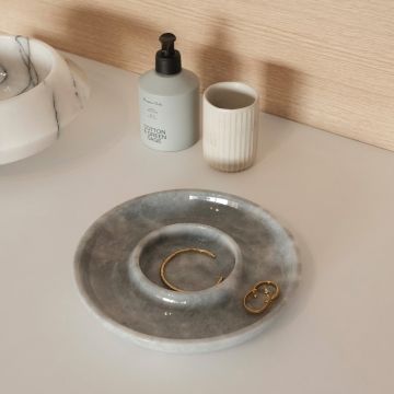 Tava accesorii baie, L'essentiel Maison, MAR07700206D, Gri