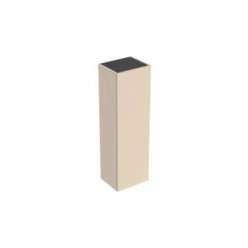 Dulap inalt suspendat Geberit Smyle Square gri nisip 1 usa 36 cm