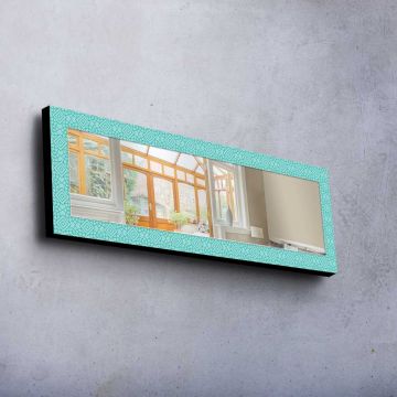 Oglinda decorativa, 40120MA-034, Cadru: 100% LEMN DE PIN (Grosime: 27 mm), Multicolor