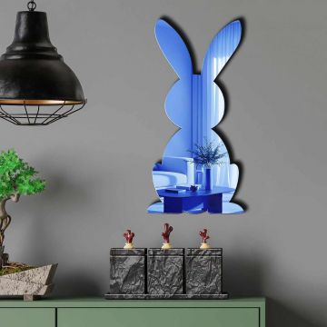 Oglinda decorativa, EAS005BLUE, Partea de jos: 100% EVA (Grosime: 10 mm), Albastru