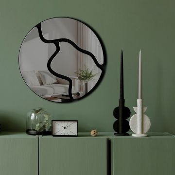 Oglinda decorativa, Ozgl507, Partea de jos: 100% EVA (Grosime: 10 mm), Afumat