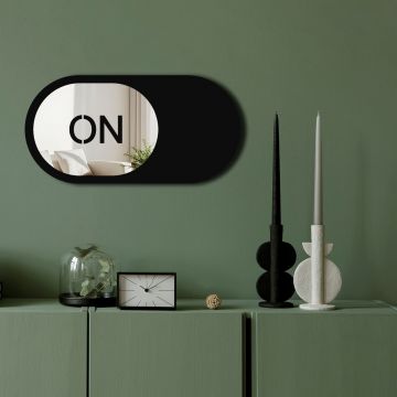 Oglinda decorativa, Ozgl510, Partea de jos: 100% EVA (Grosime: 10 mm), Argintiu