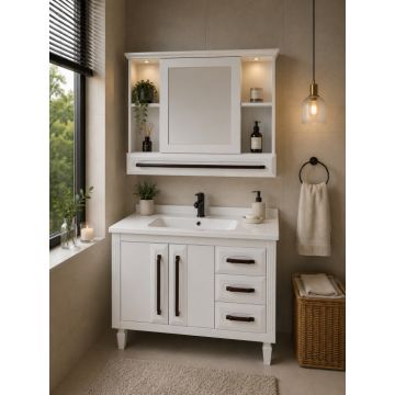 Set mobilier baie 1166, 100x47x81cm