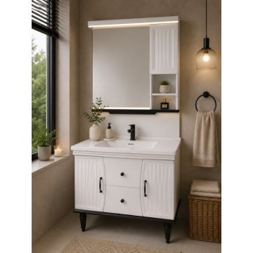 Set mobilier baie 804, 100x48x81cm