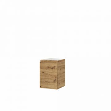 Dulap baie suspendat stejar auriu Savini Due Armonia 35 cm