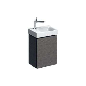 Dulap baza pentru lavoar suspendat Geberit Xeno2 gri 1 usa 38 cm