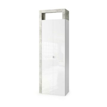 Dulap tip coloana alb LC Mobili Italia Hamburg 188x65 cm