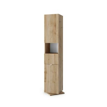 Dulap tip coloana maro LC Mobili Italia Hamburg 180x35 cm