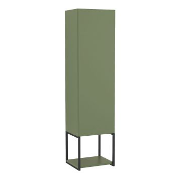 Dulap tip coloana pe pardoseala gri Krofam e-LOV 130 cm