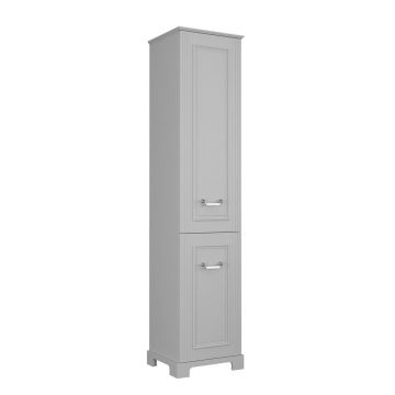 Dulap tip coloana pe pardoseala gri Krofam Oxford 190 cm