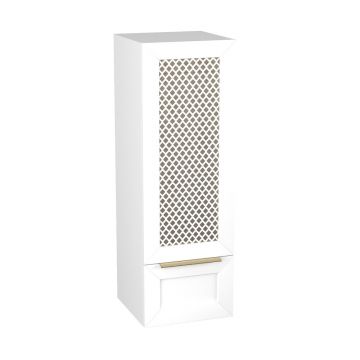 Dulap tip coloana suspendat alb Krofam Chic 110 cm