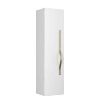 Dulap tip coloana suspendat alb Krofam e-VOG 130 cm maner crom