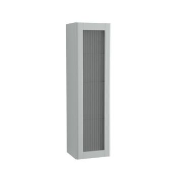 Dulap tip coloana suspendat gri deschis Krofam Moss 125 cm