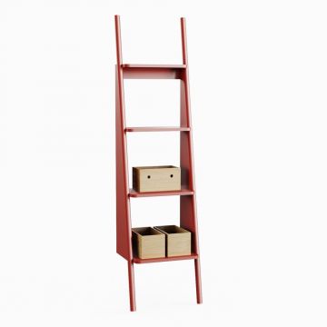 Etajera cu 4 rafturi terracotta Krofam Dukla 152 cm