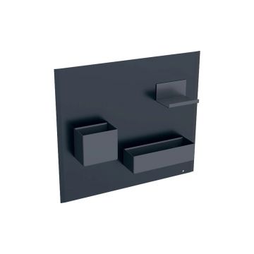 Panou magnetic suspendat negru/negru Gaberit Acanto