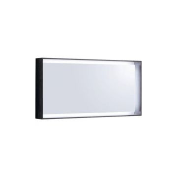 Oglinda cu iluminare LED Geberit Citterio maro/gri 119 cm