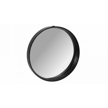 Oglinda rotunda 39 cm Rea rama tridimensionala neagra JZ-01
