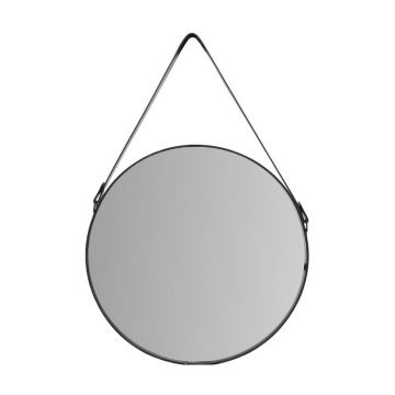 Oglinda rotunda 65 cm Rea negru CFZL-MR065