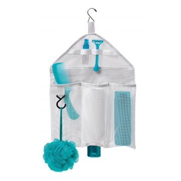 Organizator pentru cosmetice, Multipocket Alb / Gri, Modele Asortate, l35xH50 cm Organizator pentru cosmetice, Multipocket Alb / Gri, Modele Asortate, l35xH50 cm