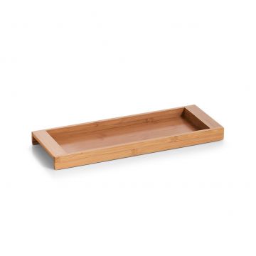 Tava pentru organizare si depozitare, Natural Bamboo, l40xA15xH3 cm