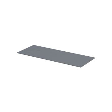 Blat pentru lavoar Oristo Uni gri mat 120 cm