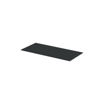 Blat pentru lavoar Oristo Uni negru mat 100 cm