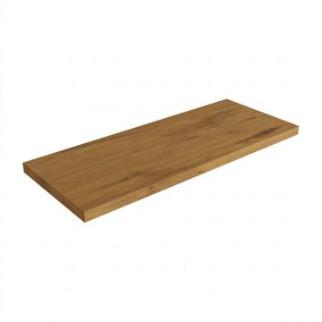Blat pentru lavoar Rune Ottar 100x47 cm finisaj lemn-stejar