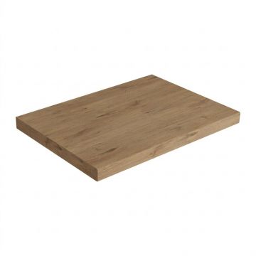 Blat pentru lavoar Rune Ottar 60x40 cm finisaj lemn nuc