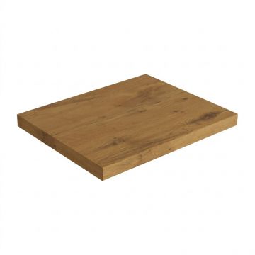 Blat pentru lavoar Rune Ottar 60x40 cm finisaj lemn stejar