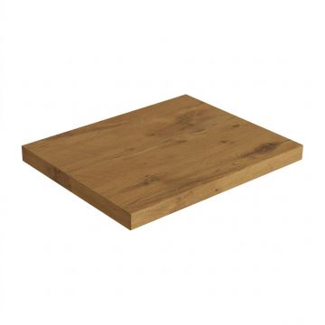 Blat pentru lavoar Rune Ottar 70x40 cm finisaj lemn stejar