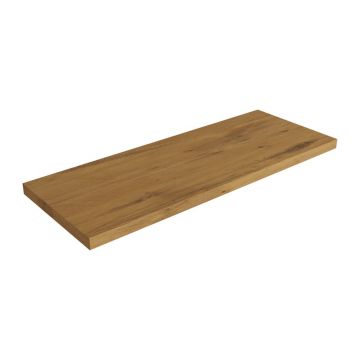 Blat pentru lavoar Rune Ottar 80x47 cm finisaj lemn-nuc