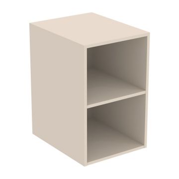 Dulap lateral inalt suspendat Ideal Standard i.life B bej nisipiu mat 40 cm