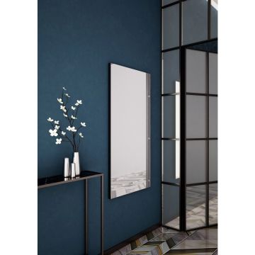 Oglinda dreptunghiulara Dubiel Vitrum Box Black 60x130 cm
