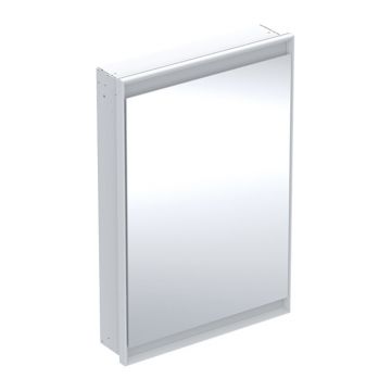 Dulap incastrat cu oglinda Geberit One ComfortLight 60 cm dreapta alb