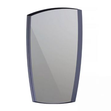 Oglinda asimetrica Oristo Louis 50 cm bleumarin mat