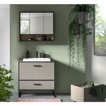 Baie 2 piese, 80 cm